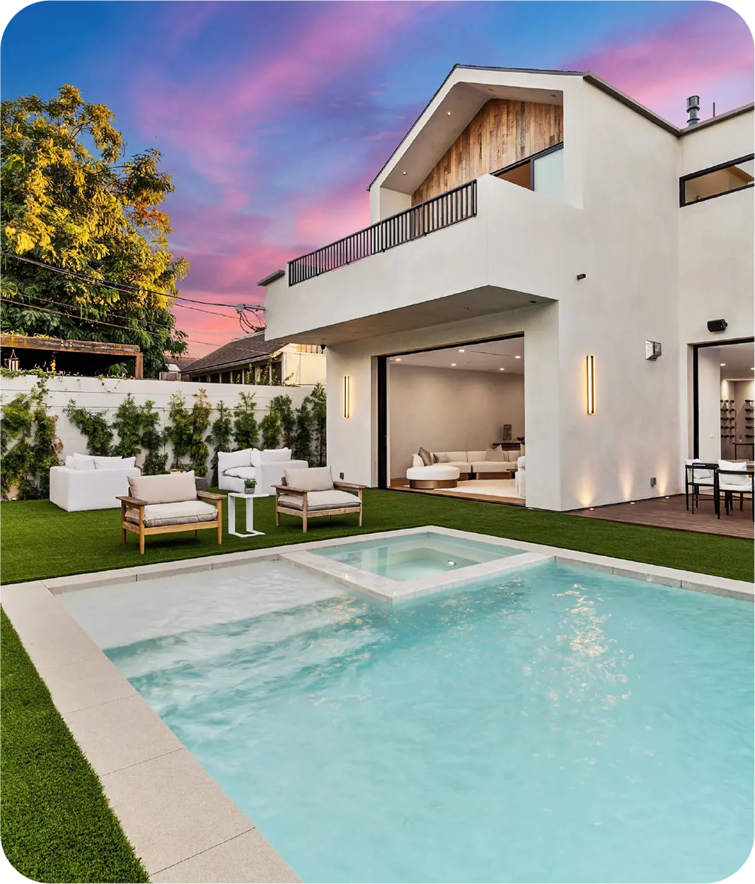 Piscina Granitada® Fiber — diseño y acabado exclusivo