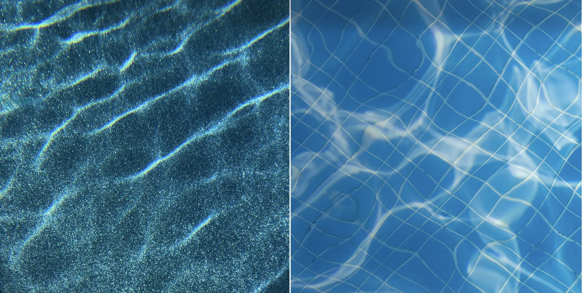 Comparativo de albercas — Granitada®, concreto y fibra