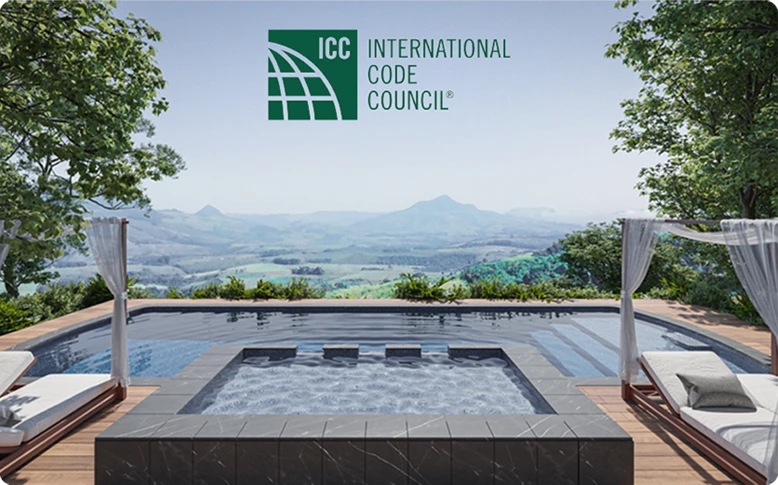 Alberca Fiber con certificación internacional ICC y tecnología avanzada