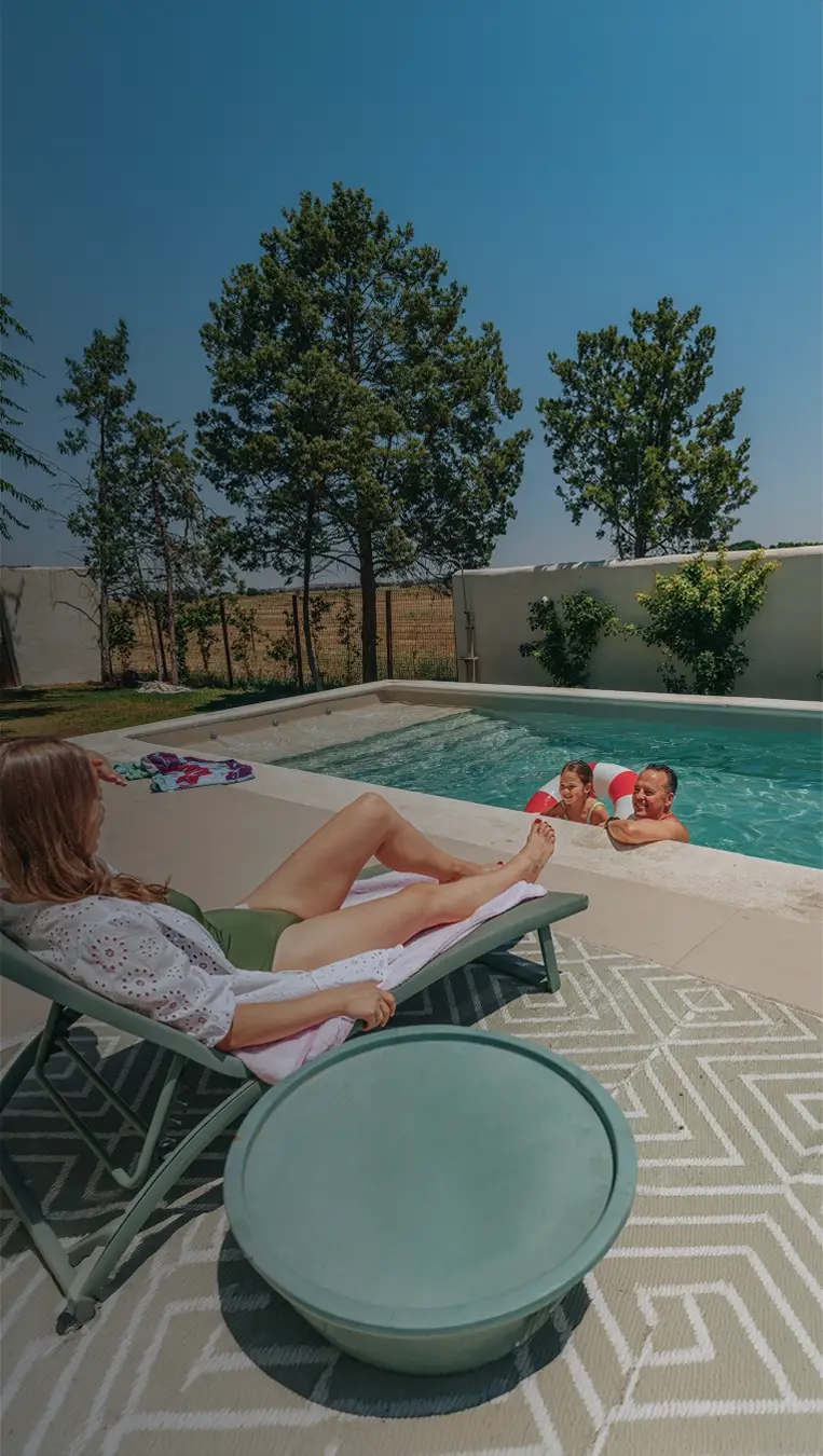 Piscina Granitada® Fiber — La Piscina Evolucionó.